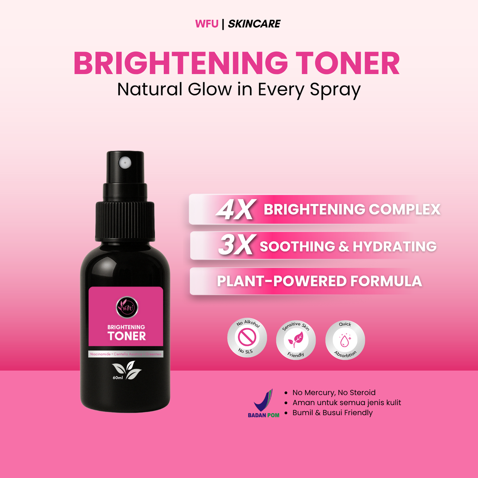 brightening toner wfu skincare